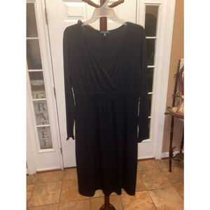 Women's Eileen Fisher Black Dress Size S but will fit a M